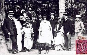 ALGER - GROUPE - 1906